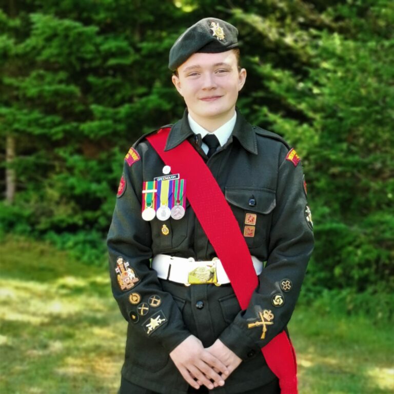 NOVA SCOTIA CADET NAMED CANADA’S OUTSTANDING ARMY CADET Army Cadet League of Canada La Ligue